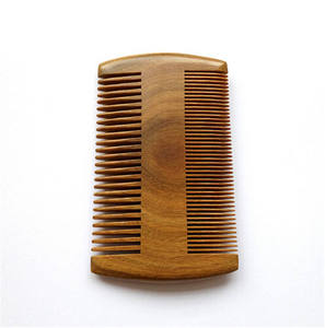 Peignes à <span class=keywords><strong>barbe</strong></span> et à moustache en bois naturel de luxe de la marque QS, très demandés, de haute qualité, durables et anti-nœuds - Product Image 6