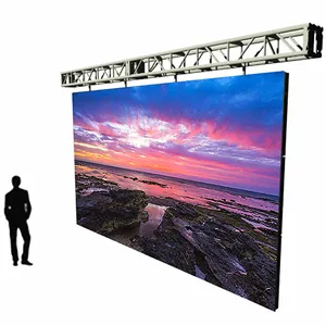 video wall smd LED digital outdoor advertising cube visions pantallas interior giant screen 3D billboard p3 p10 display led wall