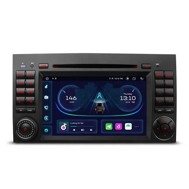 XTRONS 7 "per Mercedes-Benz W245 W169 Viano Vito W639 W906 schermo Carplay DSP Android Auto Radio Android 12 8Core navigazione GPS