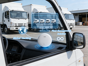 Traceur GPS de véhicule professionnel avec batterie remplaçable, système de gestion de flotte multi-utilisateurs, fonction buzzer et <span class=keywords><strong>suivi</strong></span> de trajet pour tracteurs et véhicules à double système - Product Image 3