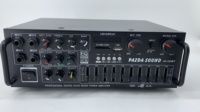 Peralatan Stereo Rumah AV326BT Mixer Echo Digital Profesional Power Amplifier untuk Karaoke Rumah Audio Amplifier dengan BT 12V 220V