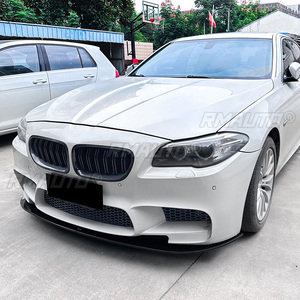Car Front Bumper Lip Spoiler Diffuser Splitters Body Kit Aprons Cover Guard Trim for BMW 5 Series F10 F11 M5 2011-2017 - Product Image 6