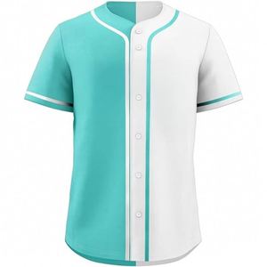 เสื้อเบสบอลแบบซับลิเมชั่นสีดำและสีแดง โพลีเอสเตอร์ ระบายอากาศ แห้งเร็ว ออกแบบใหม่ โลโก้สั่งทำได้ - Product Image 6