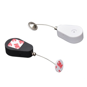 Câble antivol en forme de gourde, noir, rond, rétractable, pour la sécurité des points de vente - Product Image 5