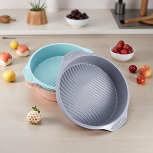 Wholeasel Baking DIY Vòng Bánh Nướng Pan Silicone Bánh Khuôn 100% Cấp Thực Phẩm Chất Lượng Silicone Baking Công Cụ Bánh Khuôn - Product Image 1