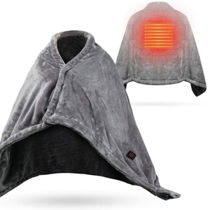 24V Outdoor Rechargeable Smart Far Infrared Electric Blanket <b>USB</b> Heated Shawl for Car Fast <b>Heating</b> Pad for Winter - Product Image 1