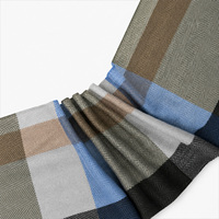 Écharpes en tricot rayées à blocs de couleurs larges, style élégant et luxueux pour hommes, fabriquées par le fabricant