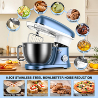 Appareils de cuisine de bonne qualité 6.5L batteur sur socle mixeur robot pâtissier planétaire pâte à gâteau batteur sur socle
