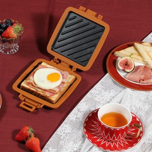Sandwichera para muffins, toster, pan, sandwichera, multirebanada, parrilla para microondas, la más vendida - Product Image 6
