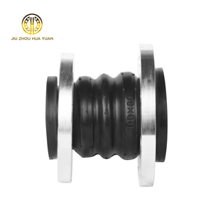 Brida de acero al carbono Esfera única Junta de expansión de goma reducida para reducir el ruido Accesorios de tubería de acoplamiento - Product Image 4