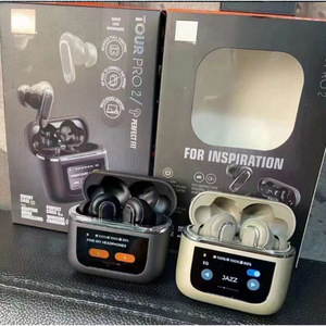 Tonr Pro2 Touch Screen <b>Bluetooth</b> Earbuds ANC Sport Noise Canceling IPX4 Waterproof Type C Charging Dual Drivers - Product Image 4