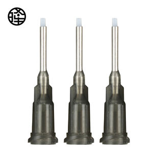 PTFE13-20G Grau No Crease Half Inch Hochwertiges Metall Stumpfe Spritze Anschraub nadel kopf Dosier maschine Zubehör - Product Image 1