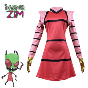 Disfraz de Alien Invader Zim, disfraz de Anime para Halloween, traje para adultos S-XXL - Product Image 1