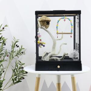 Vente chaude et vente directe d'usine à bas prix de grandes cages à oiseaux pour animaux de compagnie - Product Image 4