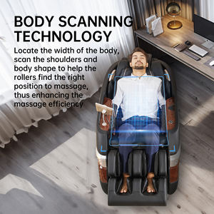 Masajeador Tailandés con Mecanismo 3D, Riel SL, Gravedad Cero con un Botón, 28 Bolsas de Aire, Escaneo Corporal, Bluetooth - Product Image 5