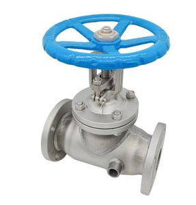 Válvula de Compuerta Aislada Térmicamente de Servicio Pesado BZ41W-16P de Acero Inoxidable con Brida, Válvula de Aislamiento Manual DN200 para Asfalto y Vapor Caliente - Product Image 3