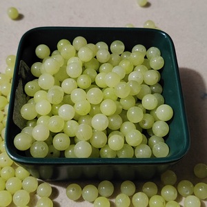 Perles de jade vert naturel nouveau Canada en gros vente chaude jade néphrite poli pour la fabrication de bijoux en pierres précieuses - Product Image 3