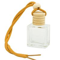 Bouteille de diffuseur de voiture Bouteille vide en verre de parfum de voiture suspendue Emballage d'huile essentielle Accessoires de voiture Pendentif de voiture Bouteille séparée