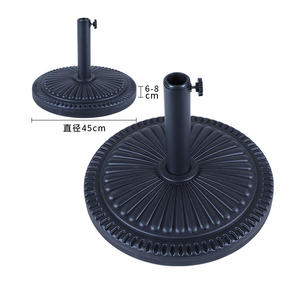 ฐานร่มกันแดด NISSI รุ่น Heavy Duty น้ำหนัก 9 กก. สำหรับใช้งานกลางแจ้ง ขนาด 45x45x35 ซม. ผลิตจากวัสดุ PE พร้อมเสาเหล็กดีไซน์ทันสมัย เหมาะสำหรับใช้ในลานบ้านและสวน - Product Image 6