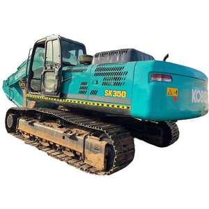Kobelco SK350 a utilisé la meilleure marque d'excavatrice pour le matériel de construction bon marché de seau de creusement de roche résistant - Product Image 1