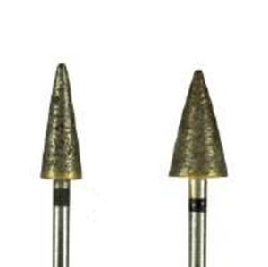 Fresa diamantata sinterizzata dentale a lunga durata con gambo HP - Product Image 1