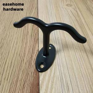 Çinko Alaşımlı Modern Çift Kancalı Kapı Askısı, Ceket veya Havlular İçin Beyaz Çift Askılı, Şık Askılıklar - Product Image 1