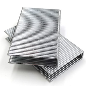 Agrafes de meubles en acier de type U, série A11 3/8 pouces, série T50, zinguées et électrogalvanisées, vente en gros directe usine Chine - Product Image 3