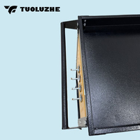 Armoire à outils professionnelle robuste avec tiroirs verrouillables et plateau latéral pour garage, rangement métallique