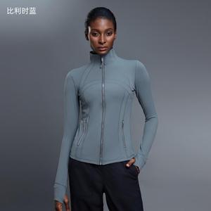 Veste de yoga <span class=keywords><strong>LULU</strong></span> automne-hiver, <span class=keywords><strong>cardigan</strong></span>, haut à fermeture éclair, coupe ajustée pour femmes, ensembles de yoga, vêtements de fitness pour femmes avec vestes, course à pied - Product Image 1