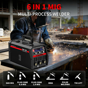 Nouvelle machine à souder MIG multifonction portable pour le soudage et la réparation de l'acier au carbone, de l'acier inoxydable et de l'aluminium avec fil de 0,8 mm - Product Image 5