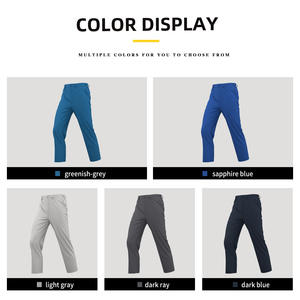 Pantalons cargo pour hommes Pantalons de travail décontractés personnalisés en coton et polyester pour hommes - Product Image 2