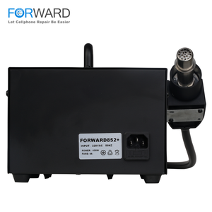 Estación de soldadura FORWARD 852 +, planchas con <span class=keywords><strong>pistola</strong></span> de calor de aire caliente <span class=keywords><strong>para</strong></span> soldadura y <span class=keywords><strong>desoldar</strong></span>, placa base PCB, <span class=keywords><strong>componentes</strong></span> de teléfono móvil - Product Image 6