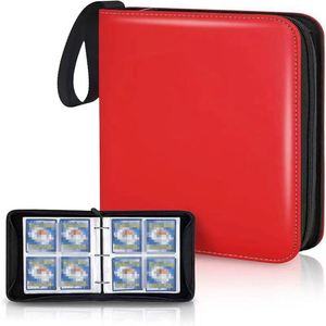 Album photo portable en cuir PU pour cartes de baseball, avec 9 pochettes pour protège-cartes, classeur pour cartes à collectionner - Product Image 5