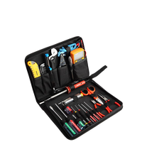 Juego de Herramientas para Electricista RUBICON Original, Hecho en Japón, Kit Completo de Herramientas Manuales con Bolsa