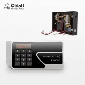 Qidots H002 Digitaal Hotel Veilig Slot Programmeerbaar Combinatiecode Slot Voor Digitale Locker En Stalen Kast