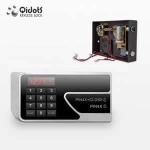 Qidots H002 <span class=keywords><strong>Serrure</strong></span> numérique pour hôtel <span class=keywords><strong>Serrure</strong></span> à <span class=keywords><strong>code</strong></span> à combinaison programmable pour casier numérique et armoire en acier - Product Image 1