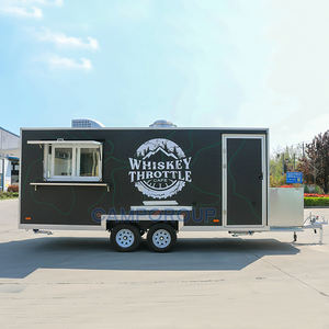 Restaurant de rue Fish and Chips Food Trailer Entièrement équipé Shawarma Food Truck Trailer Mobile Kitchen Usa Food Kiosk - Product Image 2