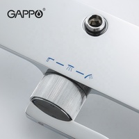 Robinet de douche GAPPO de grande taille, ensemble de douche thermostatique à température constante