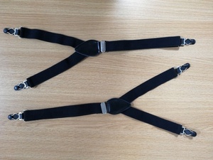Adjustable Mens Shirt Garter Business <strong>Suspenders</strong> Stay Elastic - Product Image 4