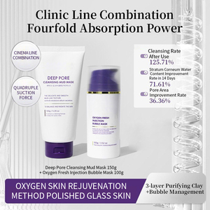 Burbuja de oxígeno carbonatada, espuma de limpieza hidratante profunda coreana, limpiador Facial Inno, máscara de Gel de eliminación de espinillas purificante facial - Product Image 4