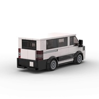 Compatible avec les blocs de construction, voiture de transport de passagers XLT, jouet de construction en plastique, briques promotionnelles, jouets