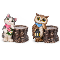Jardinières artisanales pour chiens et lapins, fabriquées en usine BSCI, pots de fleurs de jardin, décoration extérieure