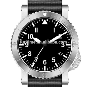 <span class=keywords><strong>Orologio</strong></span> Subacqueo Meccanico Automatico in <span class=keywords><strong>Titanio</strong></span> con Quadrante Luminoso, Vetro Zaffiro e Cinturino in Nylon per Uomo - Product Image 3