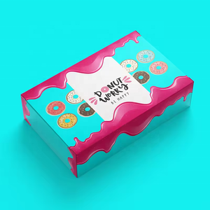 Caixa divisora para hambúrguer pequeno personalizado, quente, ecológico, para molho e sushi, bolo, padaria, chocolate, brownie, embalagem de papel, atacado - Product Image 4