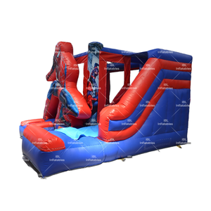 Castello Gonfiabile Commerciale in PVC a Tema Spider-Man, Gonfiabile per Saltare per Bambini, Parco Giochi all'Aperto e Noleggio per Divertimento - Product Image 4