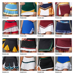 OEM high quality cheer dance competition Cheer Practice Wear Free Customized Your Own logo Cheerleading Uniform <b>Set</b> - Product Image 4