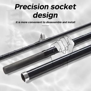 Pêche en <span class=keywords><strong>mer</strong></span> Fuji Guide Ocean carbone <span class=keywords><strong>canne</strong></span> à pêche filature blanc surf 3 sections 4.25m surf cannes à pêche pour surf gazer - Product Image 5