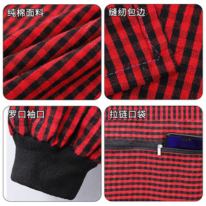 Petit tablier en coton à carreaux, manches longues, poche zippée, réversible, vêtements de travail pour femmes et hommes, usage quotidien, lavable en machine - Product Image 2