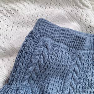 Pantalones cortos con volantes coloridos personalizados para bebés, bombachos de punto para la Infancia, bombachos sueltos, ropa de punto con volantes de trigo para niñas, ropa de algodón - Product Image 4