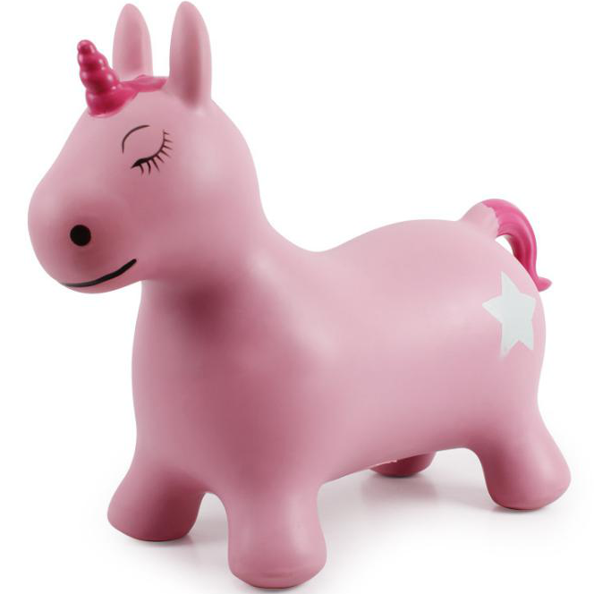 Прыгающий Единорог надувная игрушка животное бункер прыгающее животное